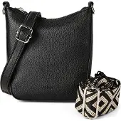 Gabor Umhängetaschen Linda, Cross bag XS, black, Schwarz