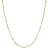 Elli Halskette Basic Panzerkette Klassisch Elegant 375 Gelbgold Elli Premium Gold