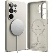 Ringke Silikon Magnetisch Magsafe Galaxy S26 Ultra Stein