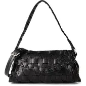 Desigual Stylische schwarze Tasche mit vielseitigen Trageoptionen für Damen