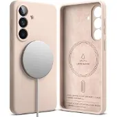 Ringke Silikon Magnetisch Magsafe Galaxy S26+ Plus Pinke Sand