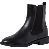 Tamaris Damen Chelsea Boots Stiefeletten Mattoptik 1-25303-27, Größe:38 EU, Farbe:Schwarz