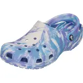 Crocs REDUZIERT CLASSIC MARBLED CLOG - white oxygen, Größe:42/43 EU