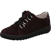 Waldlaufer Komfort Schnürschuhe Sneaker Uni 373439343636 Rot 38 1/2 EU