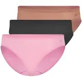 Adidas 3er-Set: Slips in Beige/ Rosa/ Schwarz - XXL
