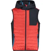 CMP Kid Hybrid Vest Fix Hood Fire 110