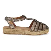 Toni pons Espadrilles Damen Silber Leder