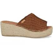 Toni pons Espadrilles Damen Cognac Leder