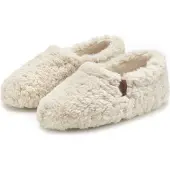 Elbsand Hausschuh Pantolette, Pantoffel, Hüttenschuh beige Größe 38