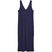 Armedangels - Women's Sleeveless Jersey Midi Dress - Kleid Gr XS blau