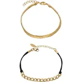 Faina Women Bracelets Set in gold | Gr.: onesize