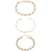 Faina Women Bracelets Set in gold | Gr.: onesize