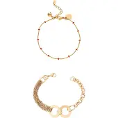 Faina Women Bracelets Set in gold | Gr.: onesize
