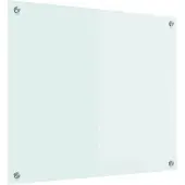 vidaXL Küchenrückwand Milch 70 x 60 cm Gehärtetes Glas