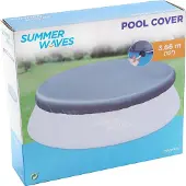 Summer Waves Pool Cover Abdeckplane rund 366 cm Poolplane