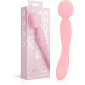 Good Vibes Only Simi — Double-Sided Wand Vibrator — Pink