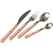HK Living - 70's Besteck-Set, peach (16-tlg.)