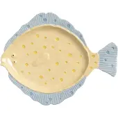 &Klevering - Plaice Servierplatte, 37 x 29,5 cm, mehrfarbig