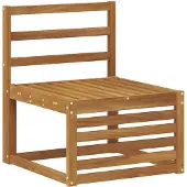vidaXL Outdoor-Sofagarnitur 6 Stk. Natur