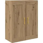 vidaXL Highboard Artisan-Eiche 69,5 x 34 x 180 cm Holzwerkstoff