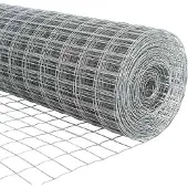 vidaXL Eurozaun 0,6 x 25 m PVC-beschichtetes Eisen