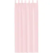 vidaXL Voile Vorhänge mit Schlaufen 2 Stk. Hellrosa 140x245 cm