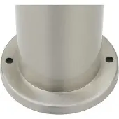 vidaXL Pollerleuchte mit Sensor&Steckdose 80 cm Edelstahl IP44