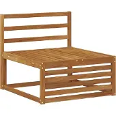 vidaXL Outdoor-Sofagarnitur 8 stk. Natur Massivholz Akazie