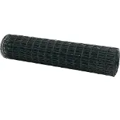 vidaXL Eurozaun 1,2 x 25 m PVC-beschichtetes Eisen Grün