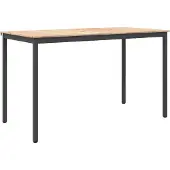 vidaXL Bartisch 180 x 90 x 105 cm Massives Kiefernholz Natur