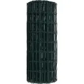 vidaXL Eurozaun Grün 0,6 x 50 m PVC-beschichtetes Eisen