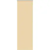 vidaXL Verdunkelungsrollo Beige 80x230cm Stoffbreite 75,7 cm Polyester