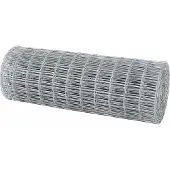 vidaXL Eurozaun 0,6 x 25 m PVC-beschichtetes Eisen