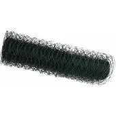 vidaXL Schweißgitterzaun 0,5 x 10 m PVC Grün