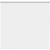 vidaXL Verdunkelungsrollo Weiß 155x130cm Stoffbreite 151,6cm Polyester