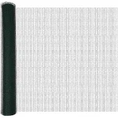 vidaXL Hexagonzaun Grün 1,2 x 10 m PVC