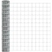 vidaXL Eurozaun 1,2 x 25 m PVC-beschichtetes Eisen