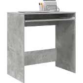 vidaXL Schreibtisch Beton Grau Holzwerkstoff 77,5 x 43 x 79 cm