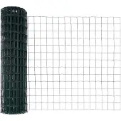 vidaXL Euro-Zaun mit Betonsockel 25 x 0,8 m PVC-beschichteter Stahl