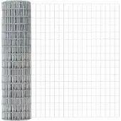 vidaXL Eurozaun 1 x 10 m PVC-beschichtetes Eisen