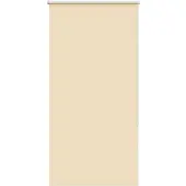 vidaXL Verdunkelungsrollo Beige 80x175cm Stoffbreite 75,7 cm Polyester