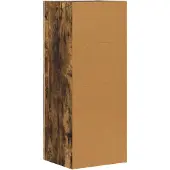 vidaXL Sideboard ELST Geräucherte Eiche 40 x 35 x 100,5 cm