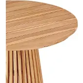 vidaXL Beistelltisch Braun 70 x 70 x 75 cm Massivholz Teak
