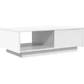 vidaXL Couchtisch Weiß 95 x 55 x 31 cm Holzwerkstoff