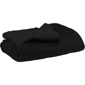 vidaXL Ganzjahresbettdecke 155 x 220 cm 4 Jahreszeiten Schwarz