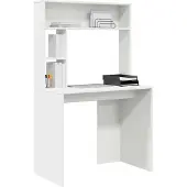 vidaXL Schreibtisch Weiß Holzwerkstoff 91 x 50 x 149 cm