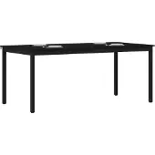 vidaXL Esstische 180 x 90 x 75 cm Holzwerkstoff Rechtwinklig