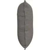 vidaXL Rückenkissen Hellgrau 60 x 50 cm Cordstoff