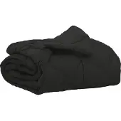 vidaXL Sommerdecke 200 x 135 cm Sommer 200 gsm Schwarz