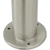 vidaXL Pollerleuchte mit Sensor und Steckdose 120 cm Edelstahl IP44